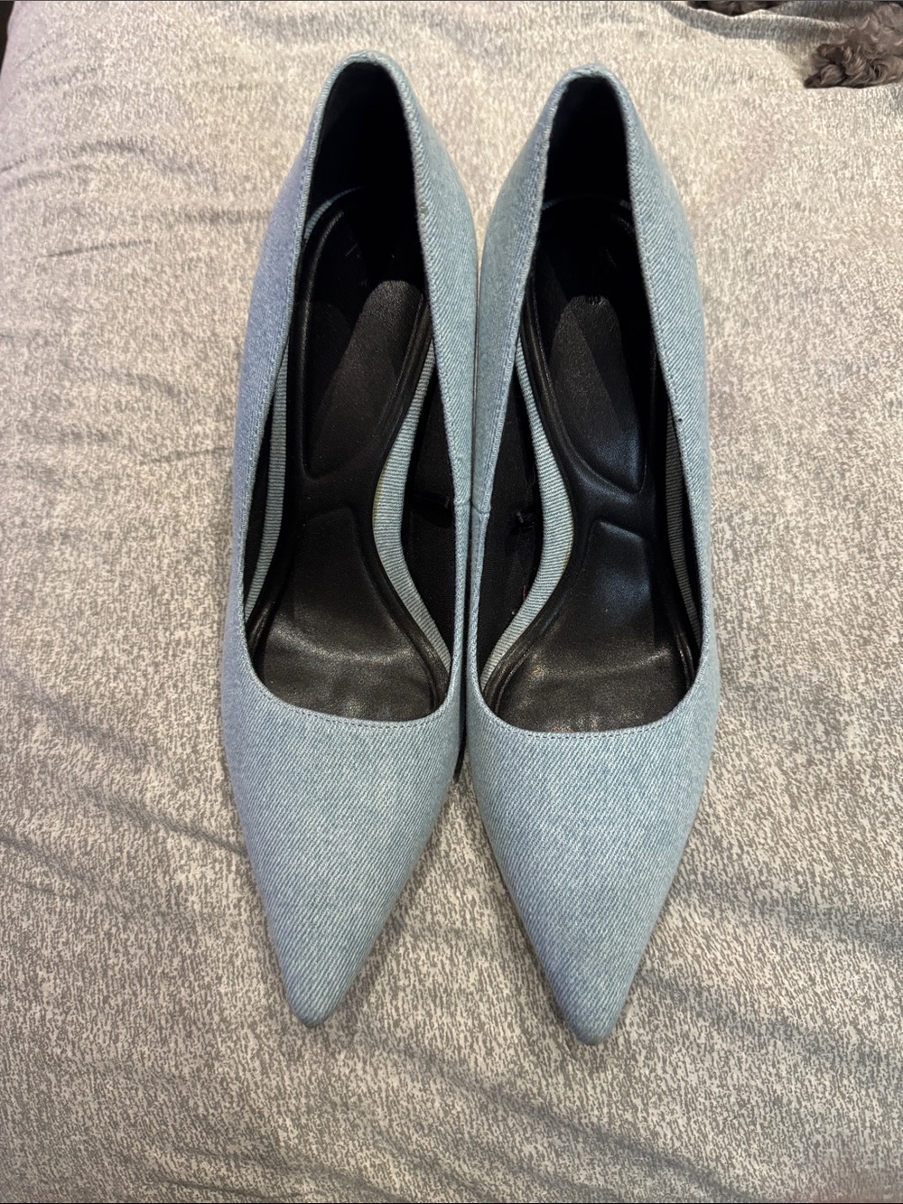 Zara Denim Pumps